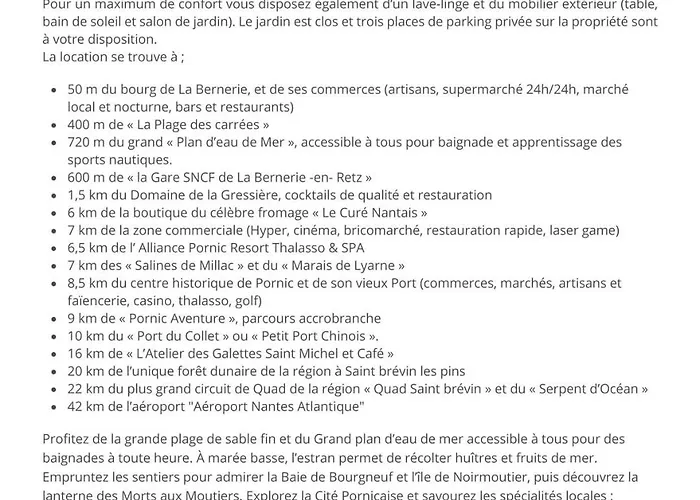 Maison Avec Jardin A 200m De La A Feriehus