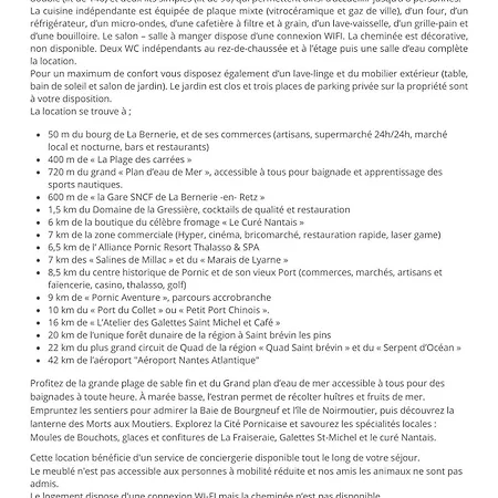 Maison Avec Jardin A 200m De La A 度假居